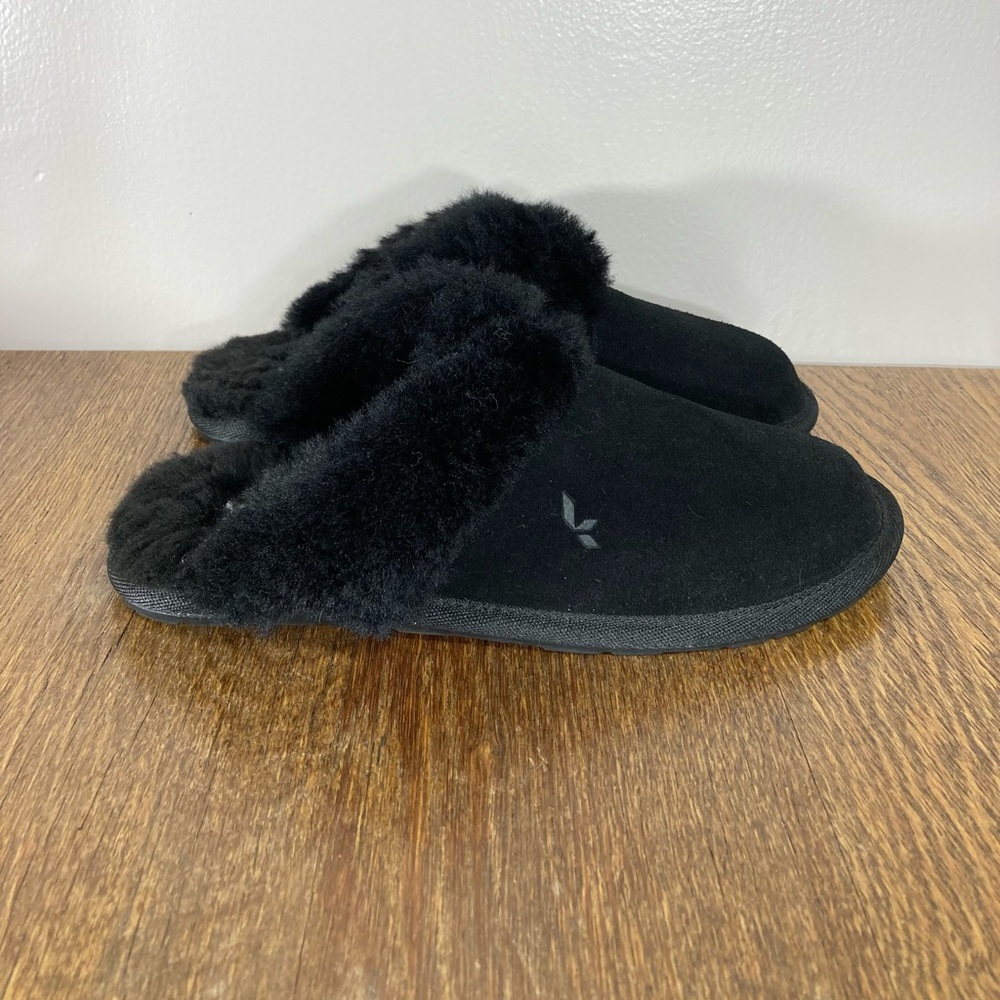 Koolaburra by UGG Milo Slippers Women’s Size 6 Black